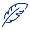 feather-icon-blue